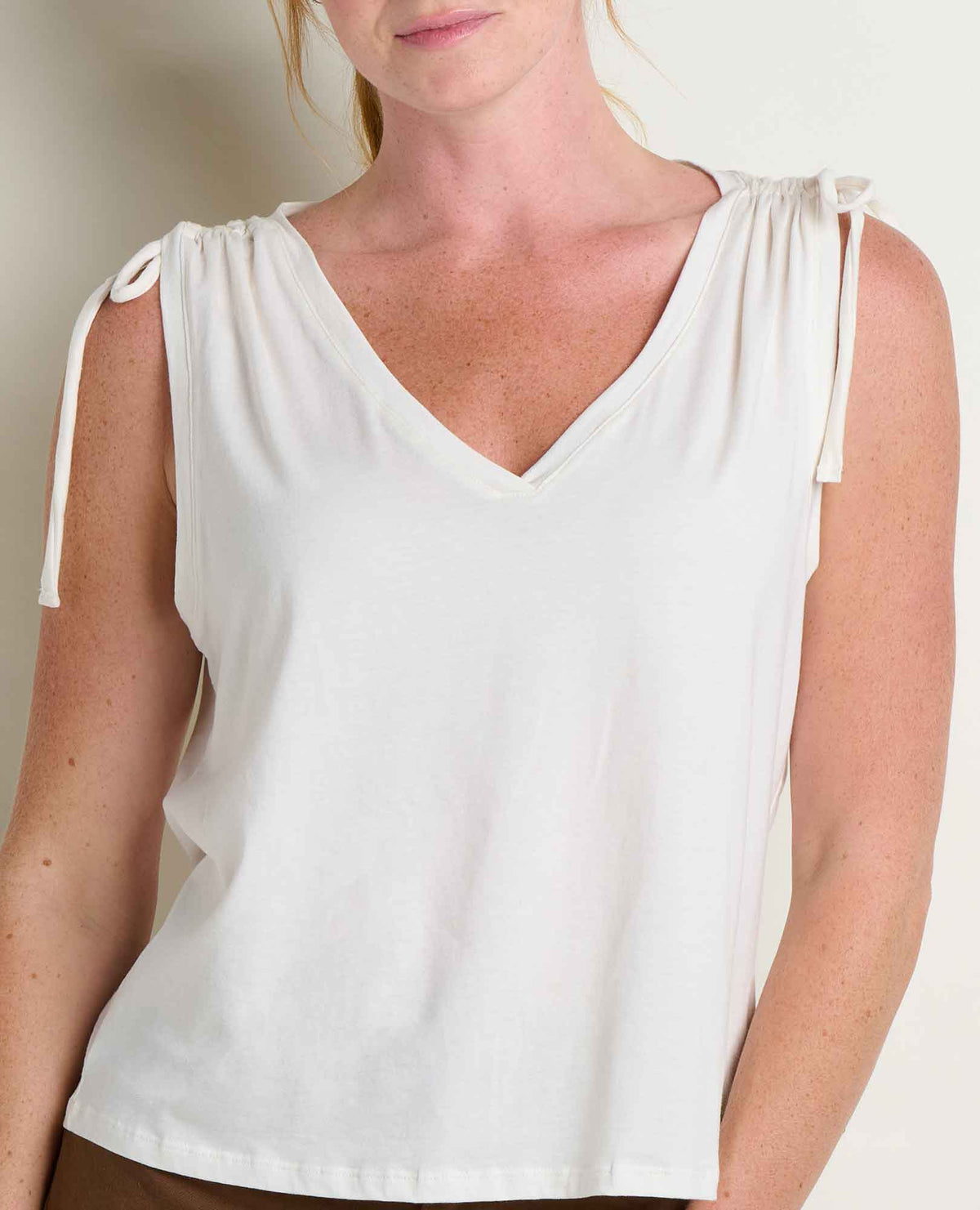 Anza Cinch V-Neck Tank Top - Organic Cotton  | Toad&Co Women