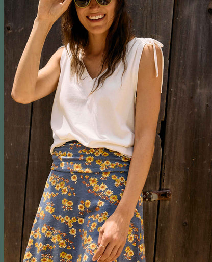 Anza Cinch V-Neck Tank Top - Organic Cotton  | Toad&Co Women