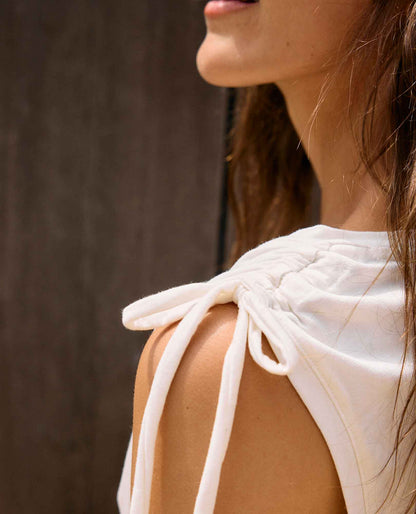 Anza Cinch V-Neck Tank Top - Organic Cotton  | Toad&Co Women