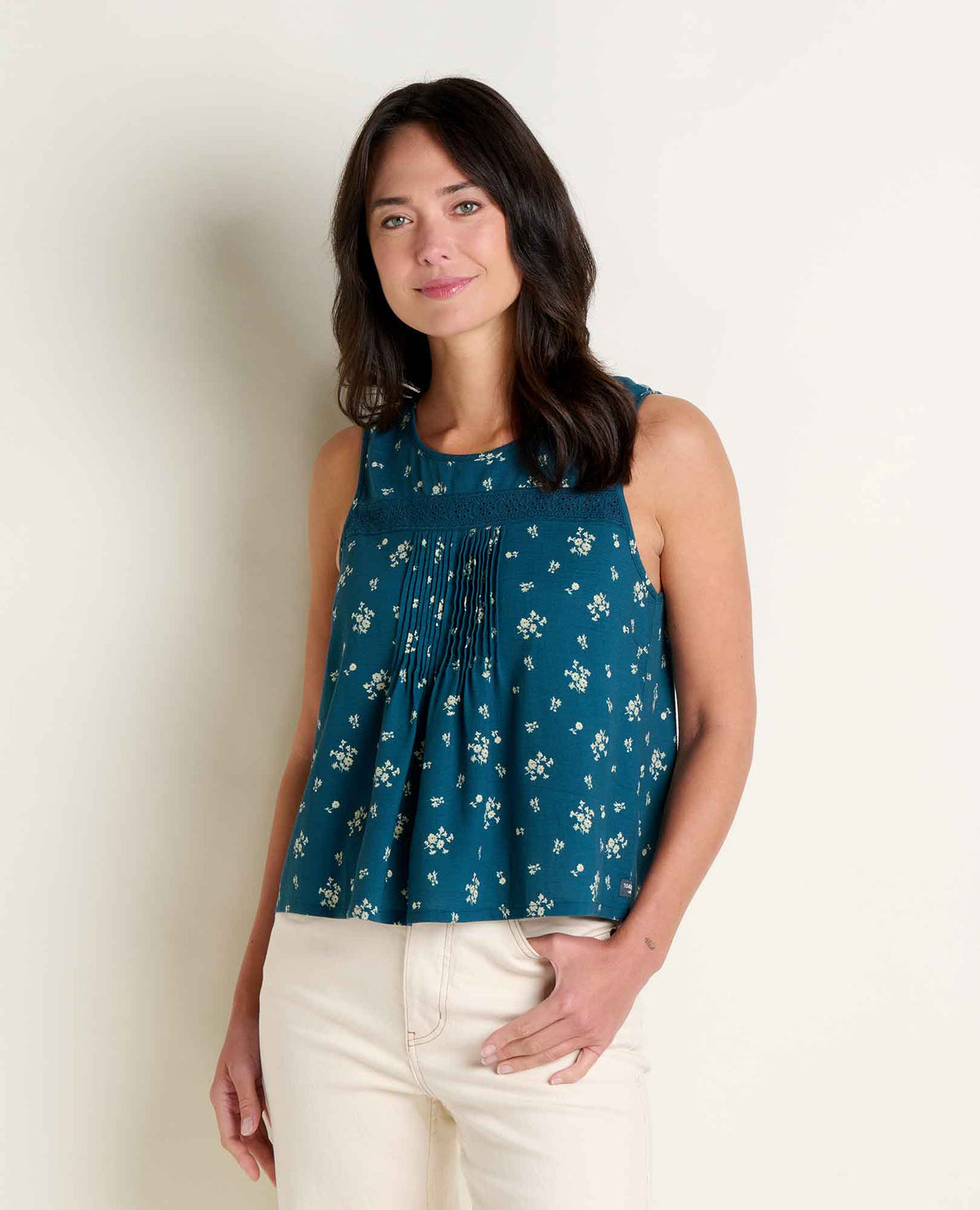 Manzana Pin Tuck Tank - 100% Organic Cotton Pintuck Tank Top  | Toad&Co Women