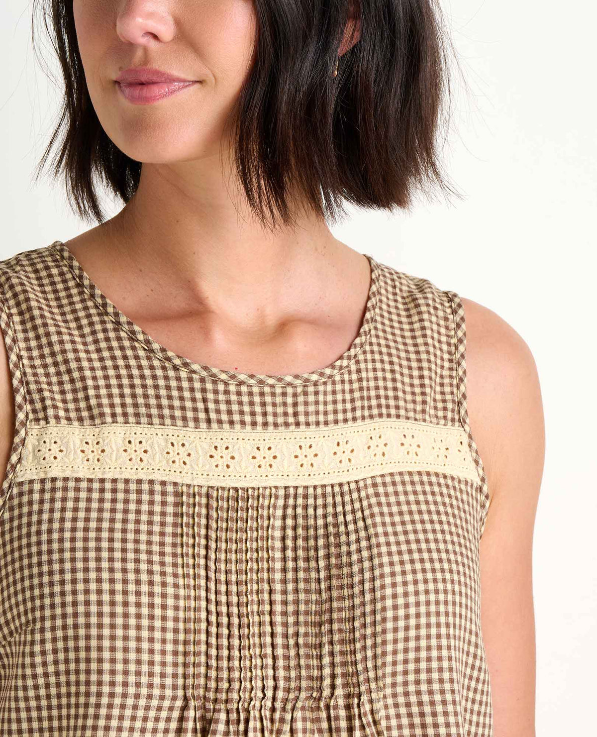 Manzana Pin Tuck Tank - 100% Organic Cotton Pintuck Tank Top  | Toad&Co Women
