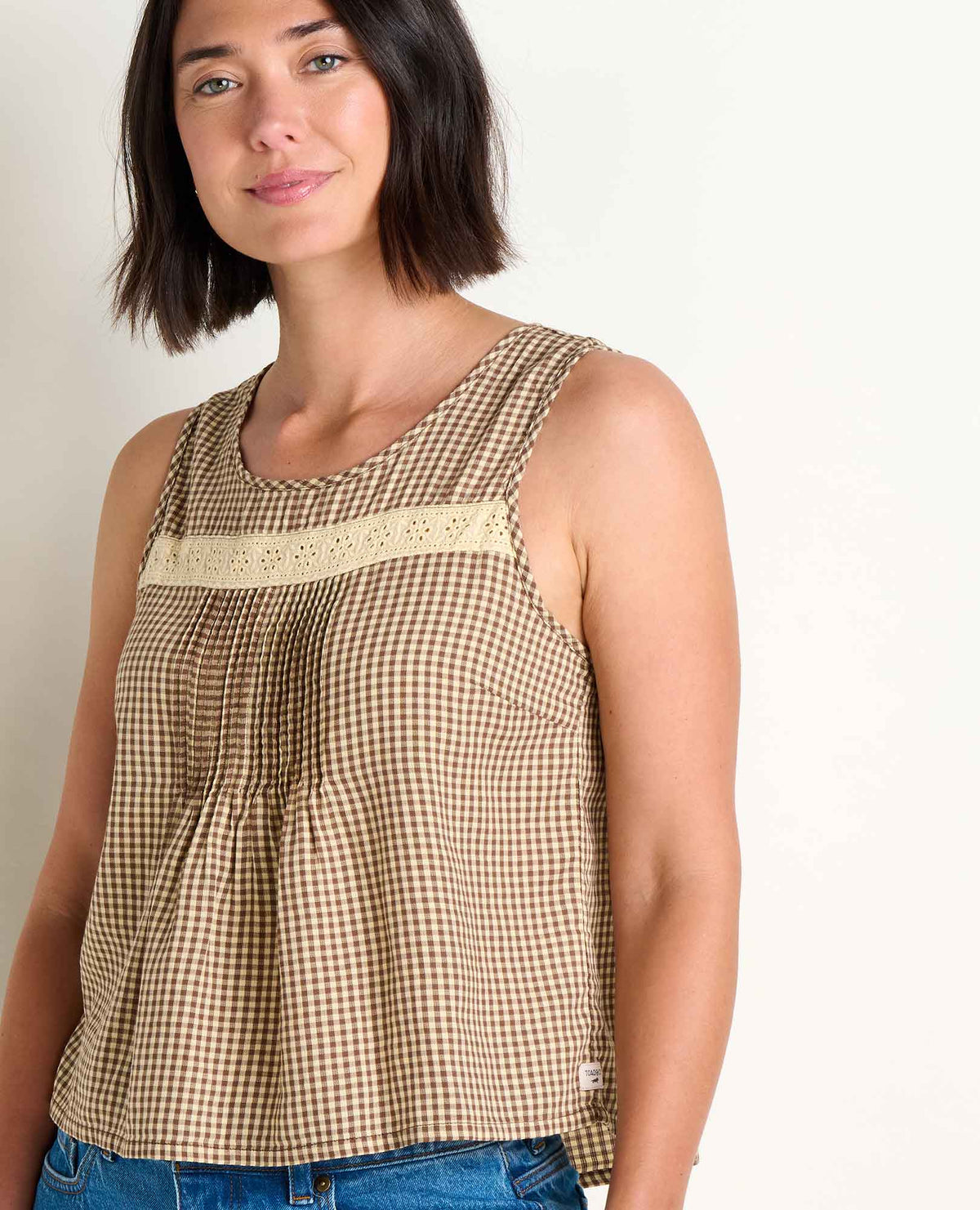 Manzana Pin Tuck Tank - 100% Organic Cotton Pintuck Tank Top  | Toad&Co Women