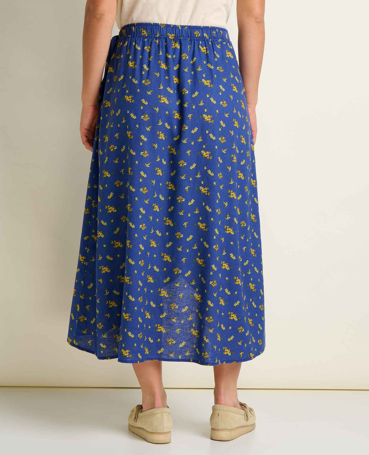 Taj Wrap Midi Skirt - Anti-Wrinkle Hemp & TENCEL™ Travel Skirt  | Toad&Co Women