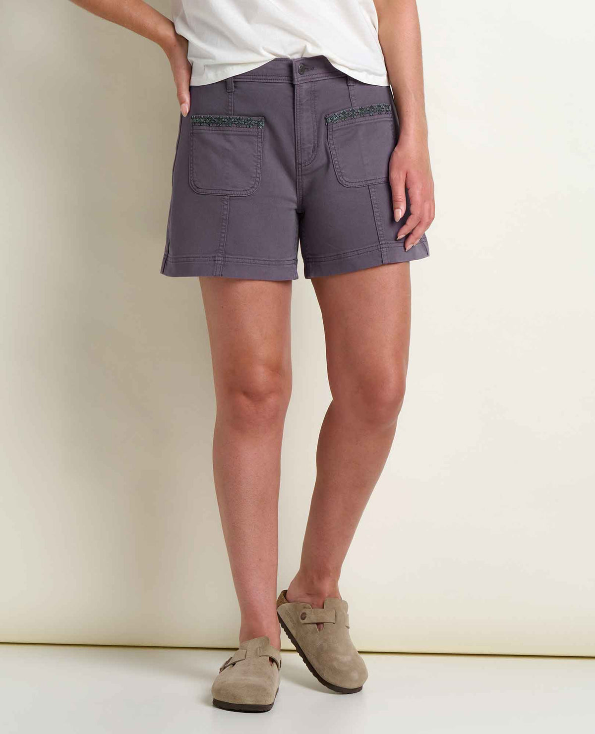 Women's Linden Canvas Short - Organic Cotton Sailor Shorts  | Toad&Co Women