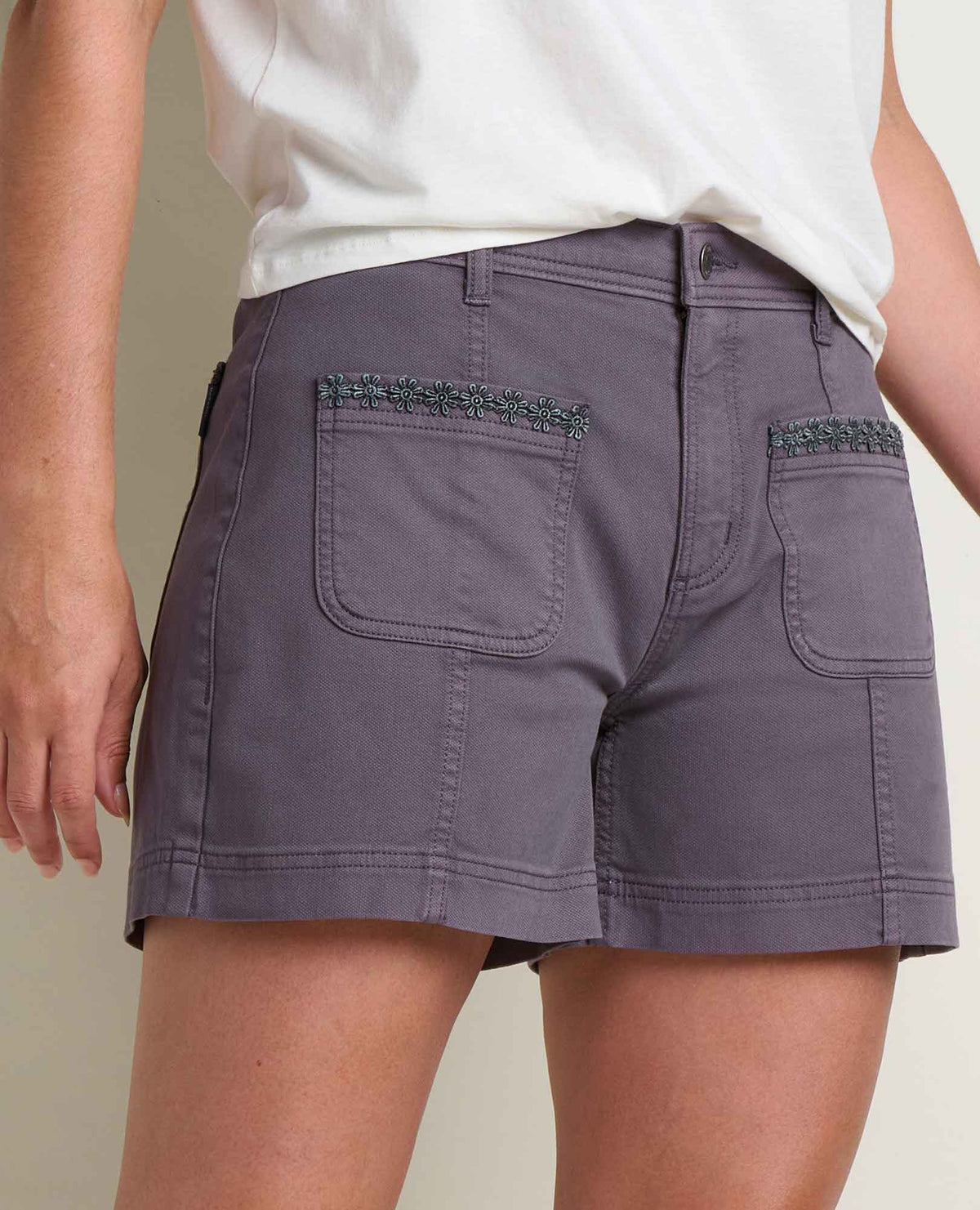 Women's Linden Canvas Short - Organic Cotton Sailor Shorts  | Toad&Co Women