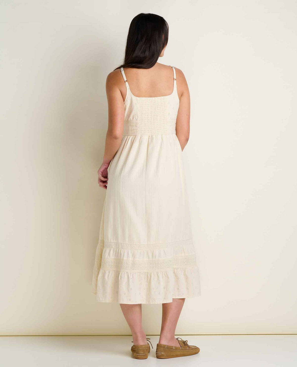 Airscape Tank Midi Dress - Breathable Organic Cotton A-Line Dress  | Toad&Co Women