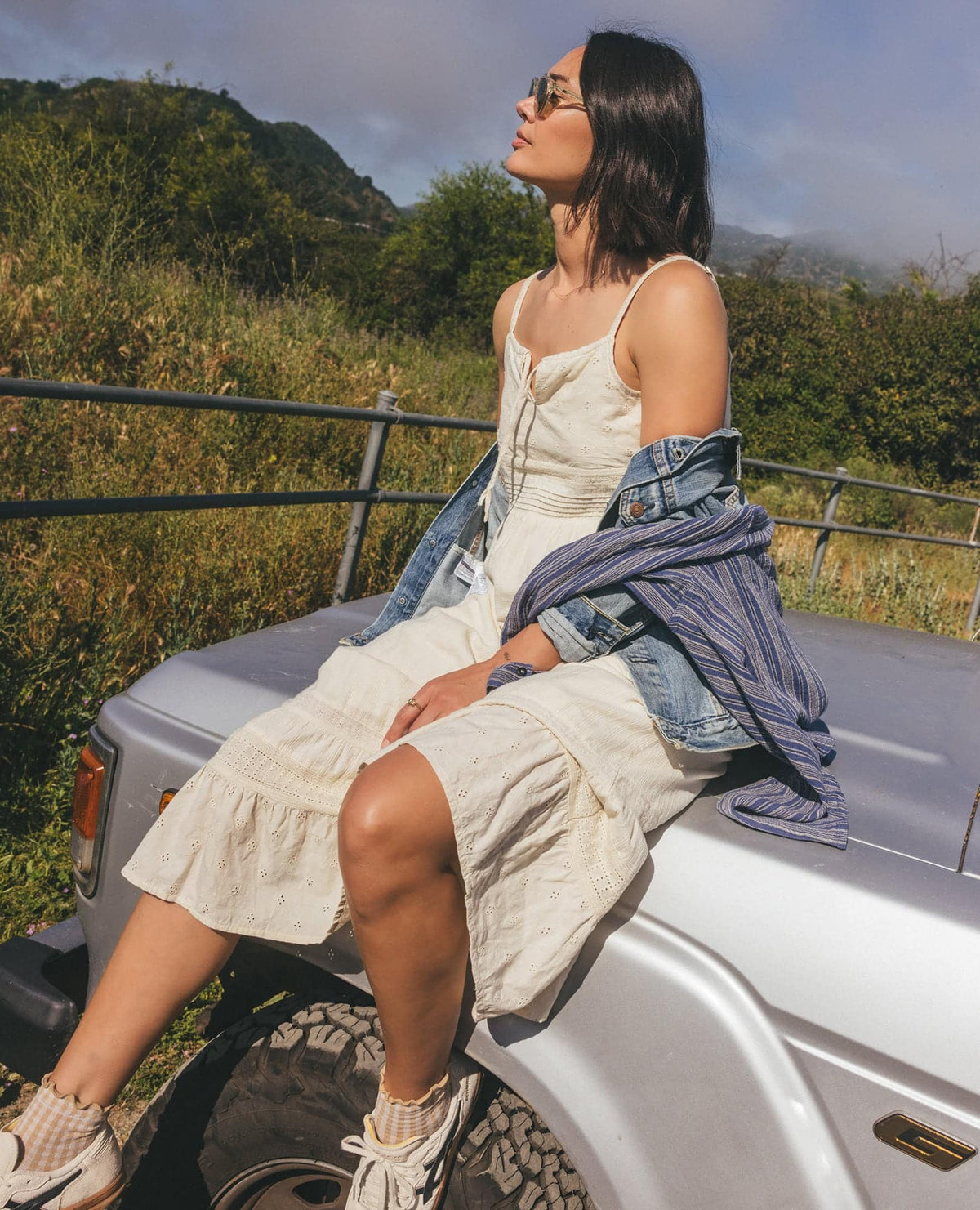 Airscape Tank Midi Dress - Breathable Organic Cotton A-Line Dress  | Toad&Co Women