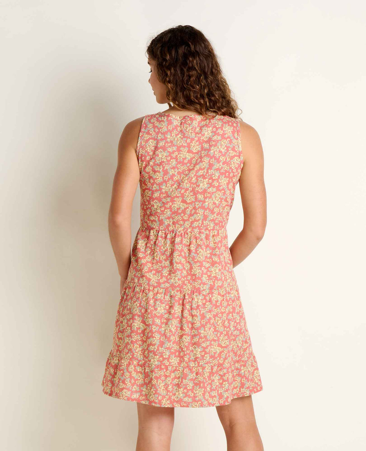Manzana Tiered Tank Dress - Organic Cotton Flirty Tiered Sundress  | Toad&Co Women