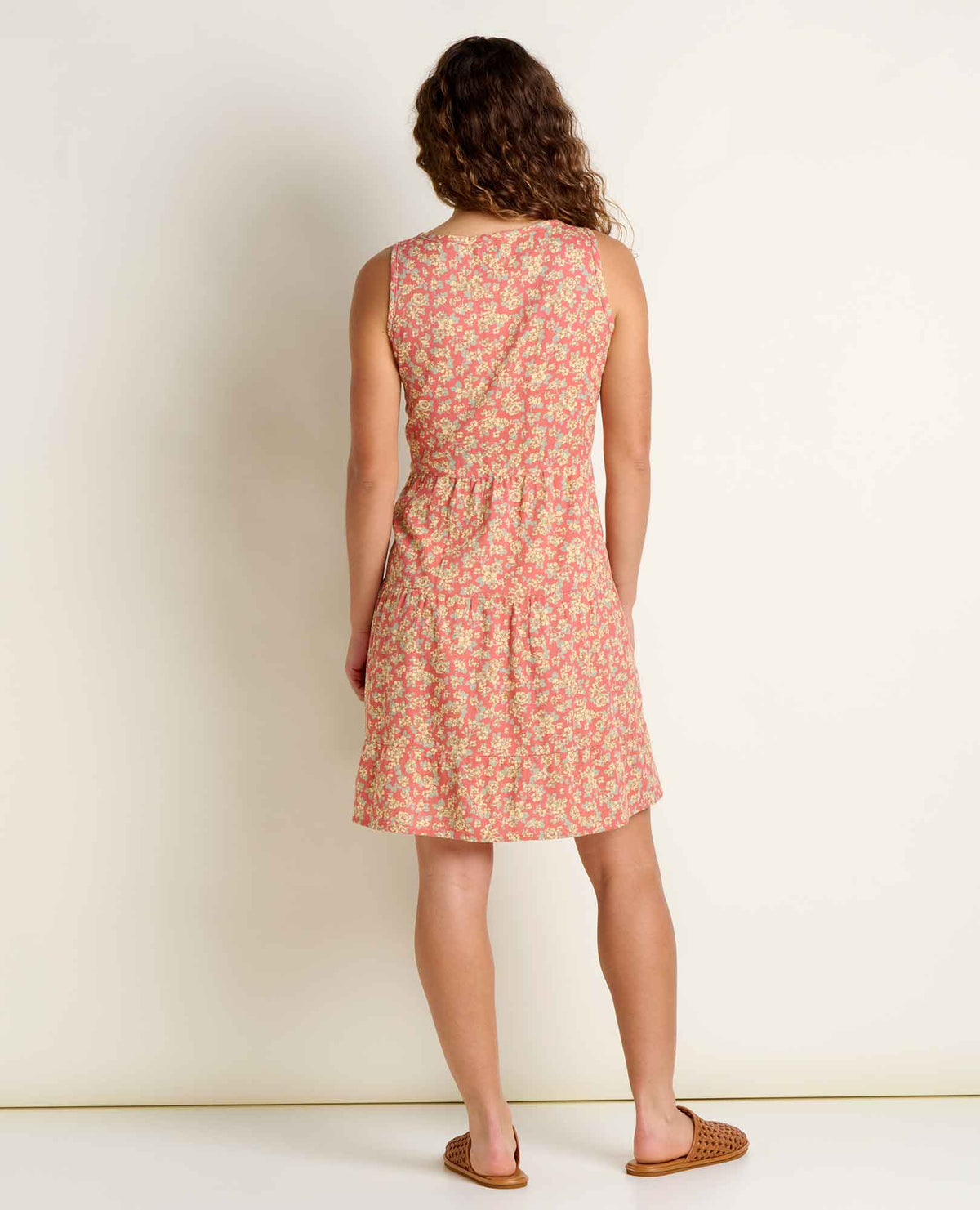 Manzana Tiered Tank Dress - Organic Cotton Flirty Tiered Sundress  | Toad&Co Women
