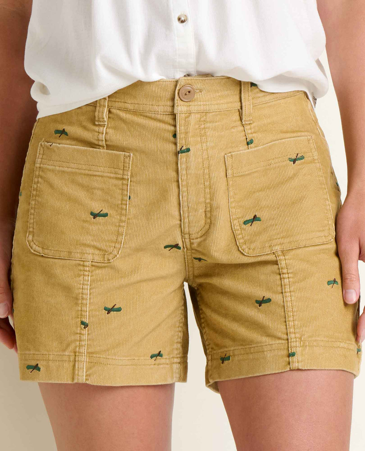 Women's Coaster Cord Short - Organic Cotton Stretch Shorts  | Toad&Co Women