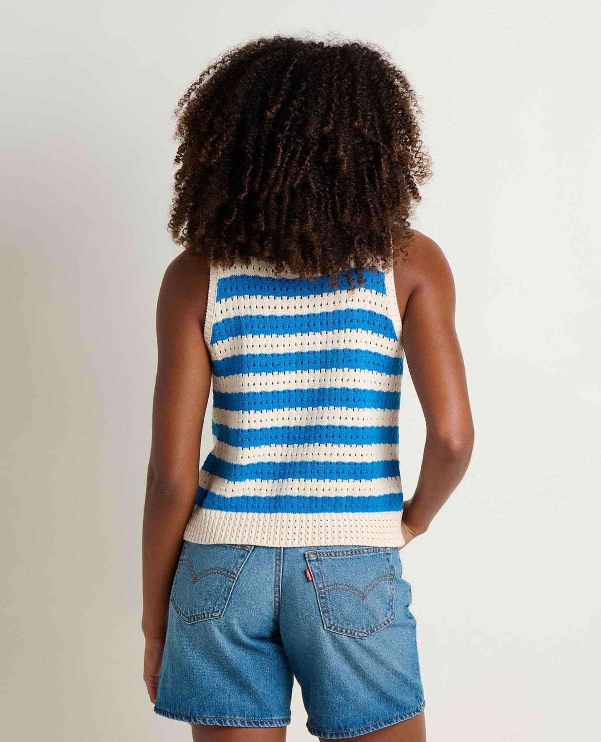Bianca Pointelle Tank - Recycled Cotton Knit Tank Top  | Toad&Co Women