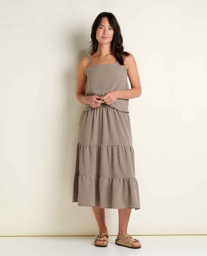Sunkissed Strappy Tank - Built-In Bra Quick-Dry Travel Tank  | Toad&Co Women