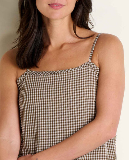 Sunkissed Strappy Tank - Built-In Bra Quick-Dry Travel Tank  | Toad&Co Women