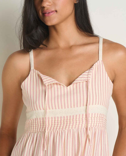 Airscape Tank Midi Dress - Breathable Organic Cotton A-Line Dress  | Toad&Co Women