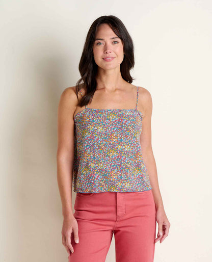 Sunkissed Strappy Tank - Built-In Bra Quick-Dry Travel Tank  | Toad&Co Women