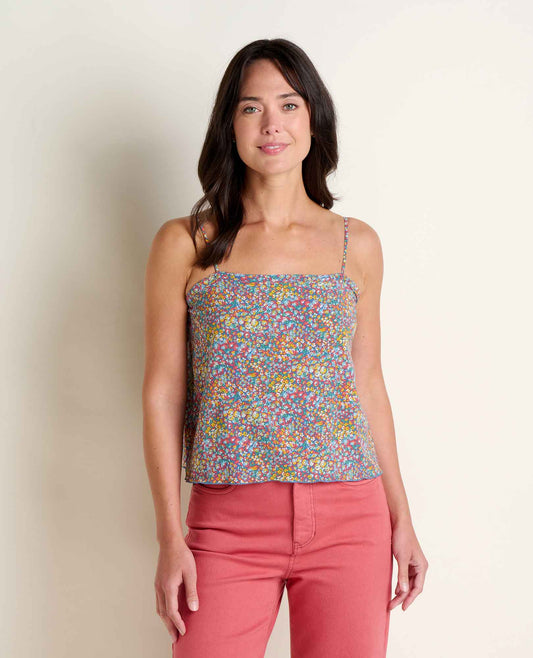 Sunkissed Strappy Tank - Built-In Bra Quick-Dry Travel Tank  | Toad&Co Women