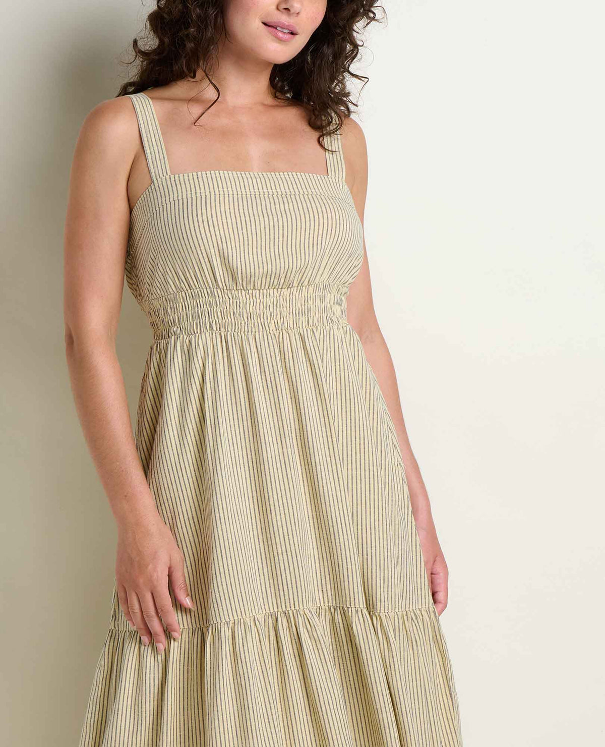 Taj Hemp Tiered Midi Dress - Sustainable Hemp & TENCEL™ Linen-Feel Dress  | Toad&Co Women