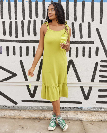 Dandelion Organic Cotton Midi Dress - by Toad&Co  | Toad&Co Women