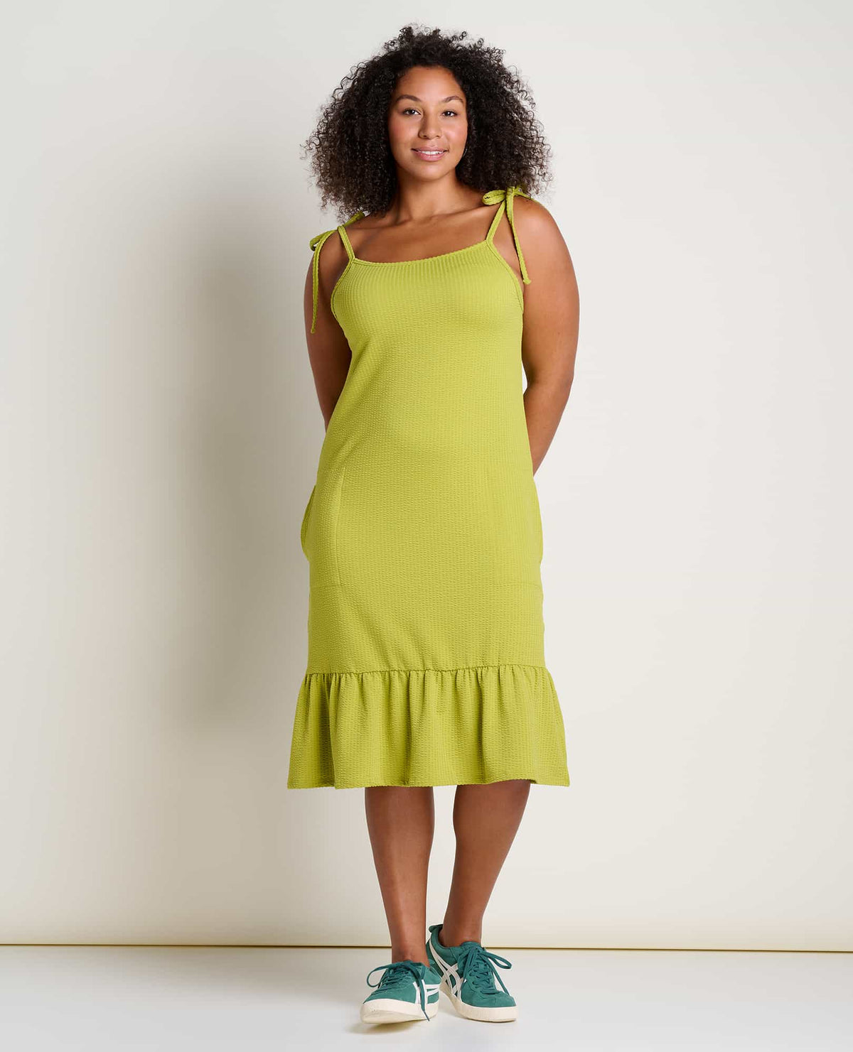 Dandelion Organic Cotton Midi Dress - by Toad&Co  | Toad&Co Women