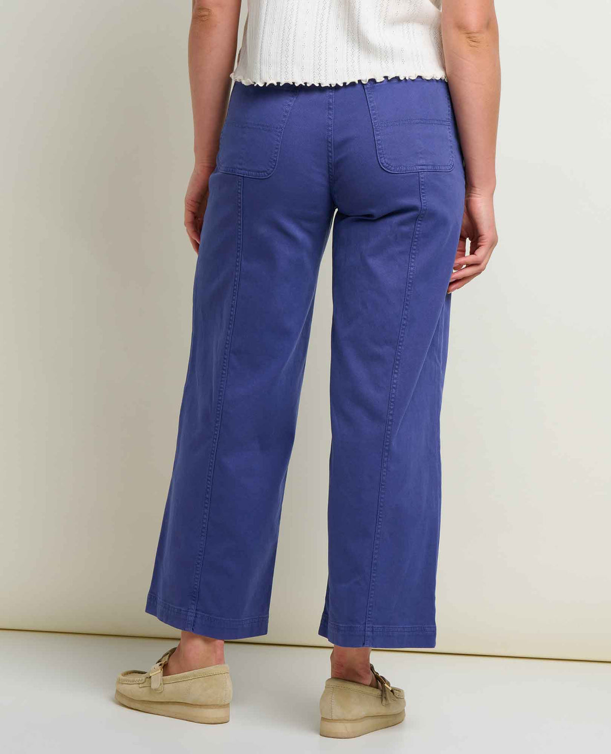Linden Canvas Wide Leg Sailor Pant - Organic Cotton  | Toad&Co Women