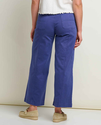 Linden Canvas Wide Leg Sailor Pant - Organic Cotton  | Toad&Co Women