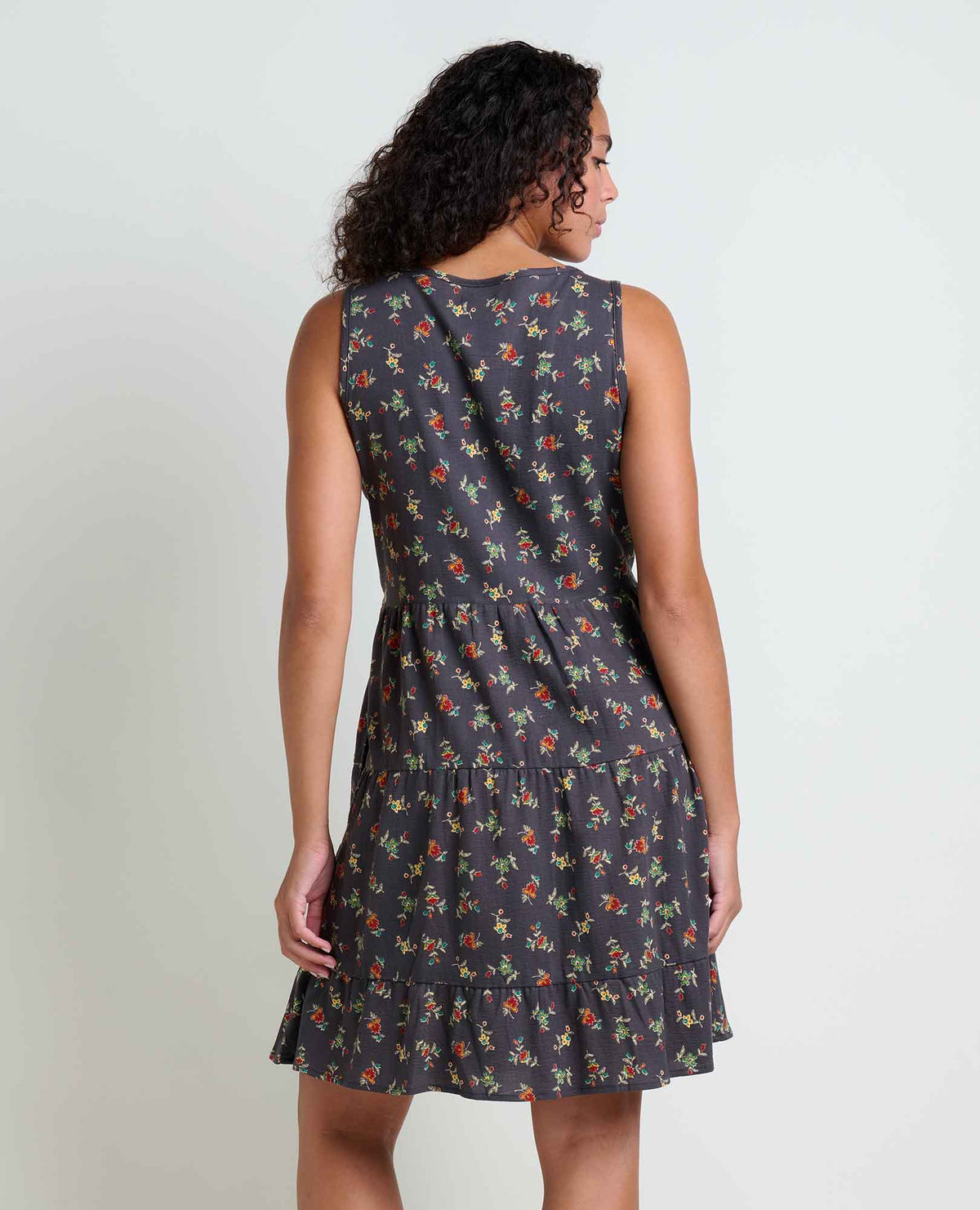 Manzana Tiered Sleeveless Dress - Organic Cotton  | Toad&Co Women