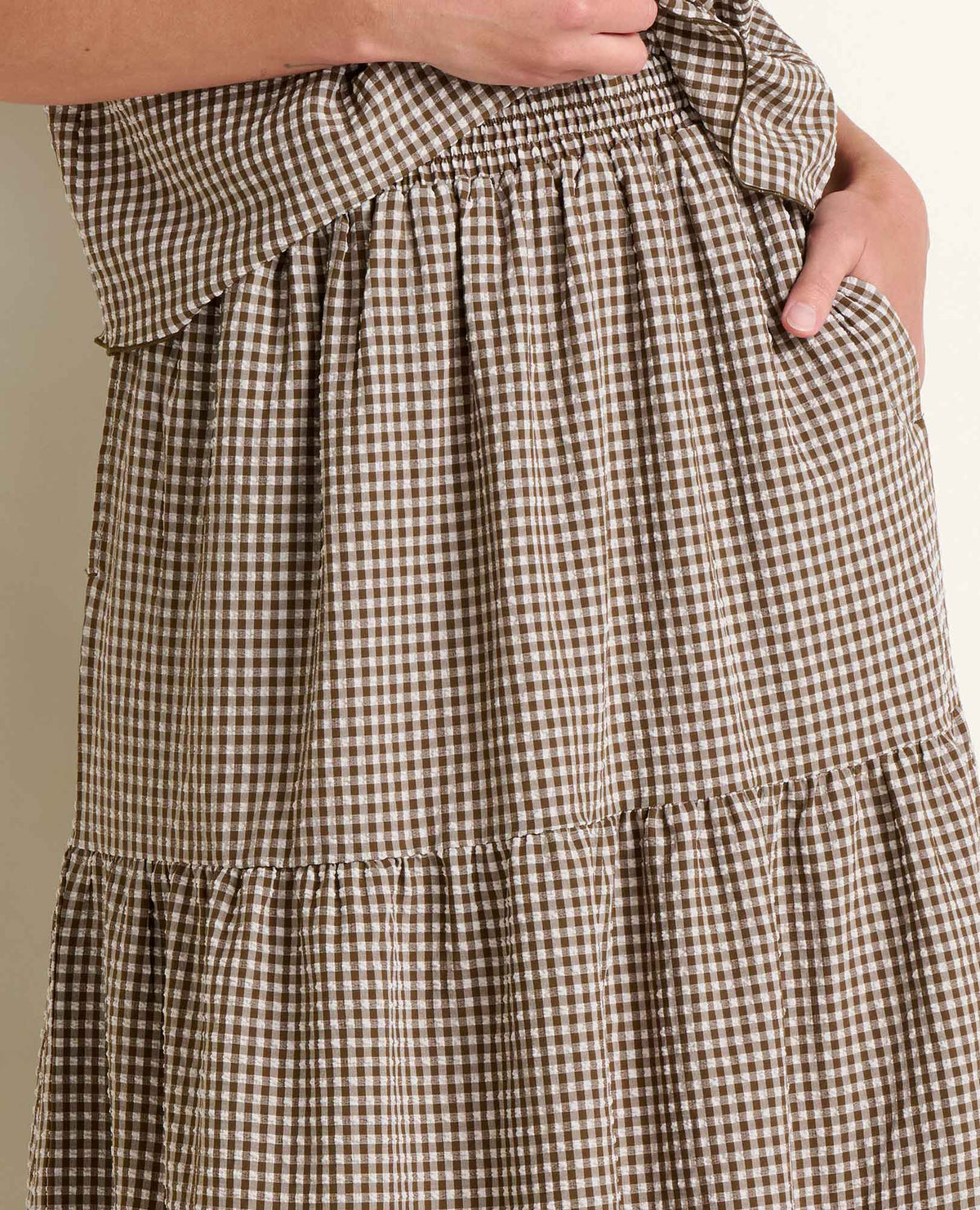 Sunkissed Tiered Midi Skirt - UPF 50+ Travel Skirt - Quick-Dry  | Toad&Co Women