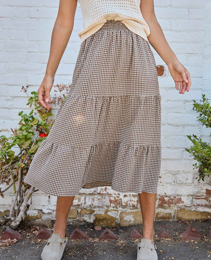 Sunkissed Tiered Midi Skirt - UPF 50+ Travel Skirt - Quick-Dry  | Toad&Co Women