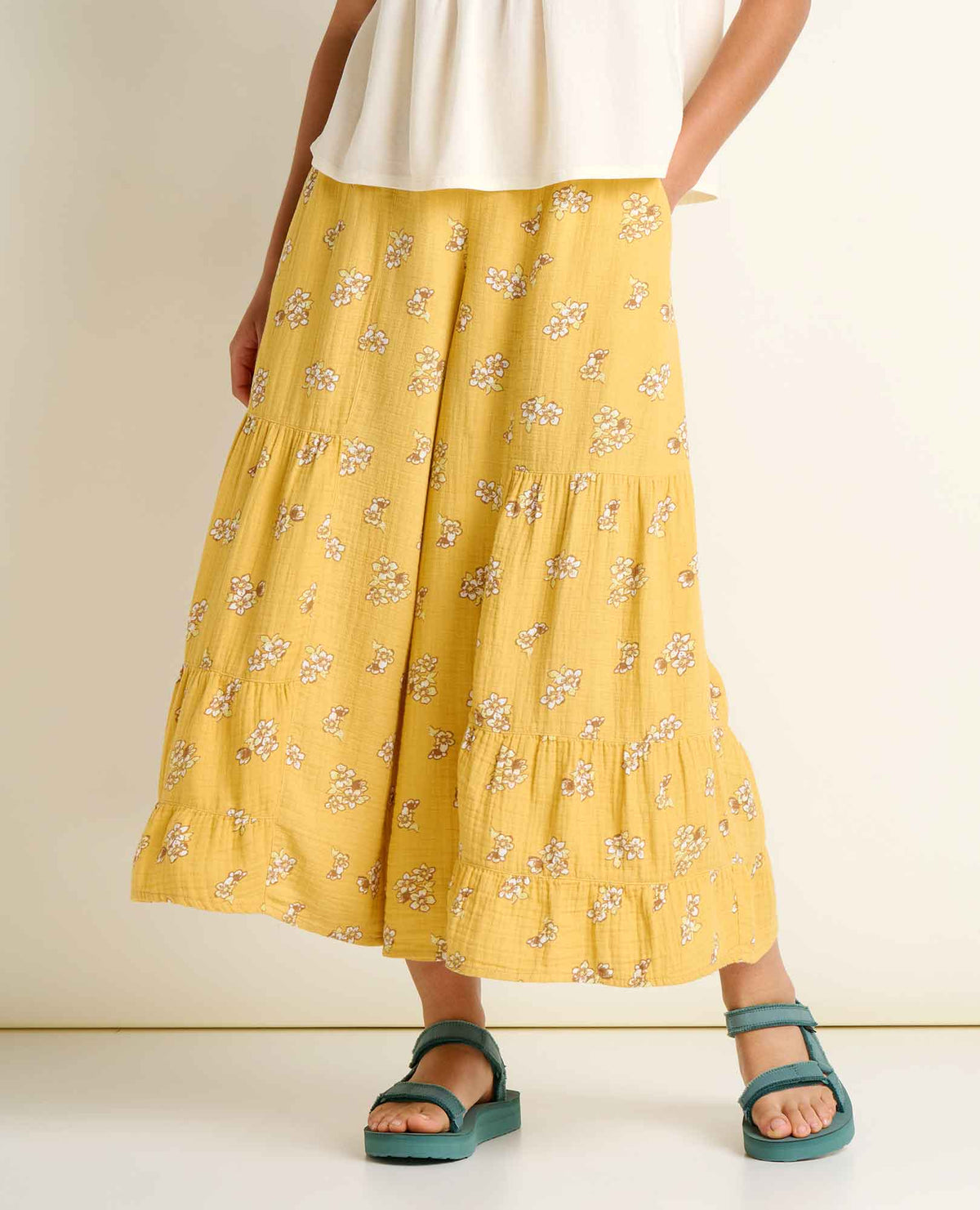 Tate Double Weave Palazzo Pant - Flowy & Wide Leg  | Toad&Co Women