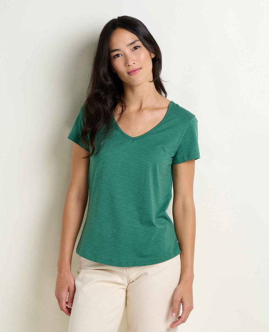 Marley Sustainable Short Sleeve T-Shirt Palm | Toad&Co Women
