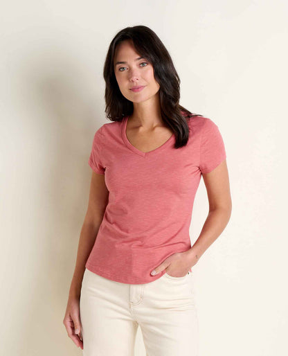 Marley Sustainable Short Sleeve T-Shirt Dusty Cedar | Toad&Co Women