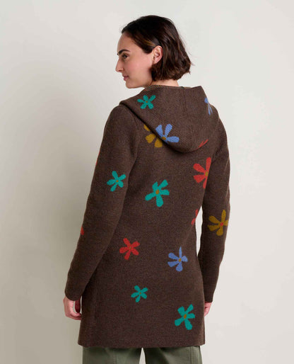 Heartfelt Merino Wool Open Front Cardigan Hoodie  | Toad&Co Women