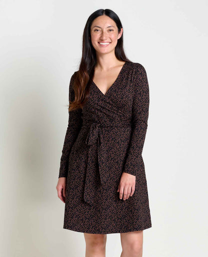 Women's Cue Wrap Dress - Organic Cotton and Tencel Dress by Toad&Co  | Toad&Co Women