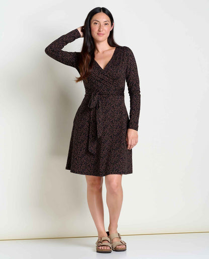 Women's Cue Wrap Dress - Organic Cotton and Tencel Dress by Toad&Co  | Toad&Co Women