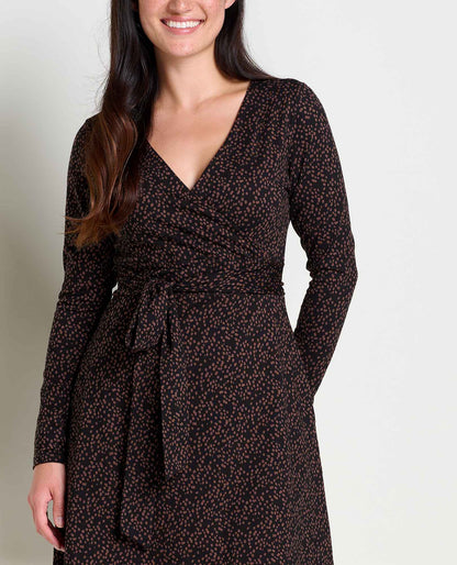 Women's Cue Wrap Dress - Organic Cotton and Tencel Dress by Toad&Co  | Toad&Co Women