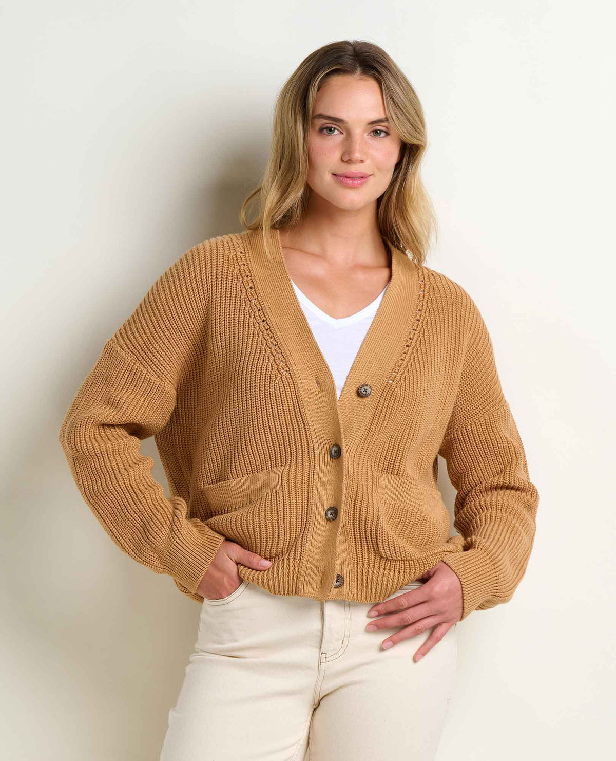 Bianca Oversized Shaker Cardigan - Organic & Recycled Cotton  | Toad&Co Women