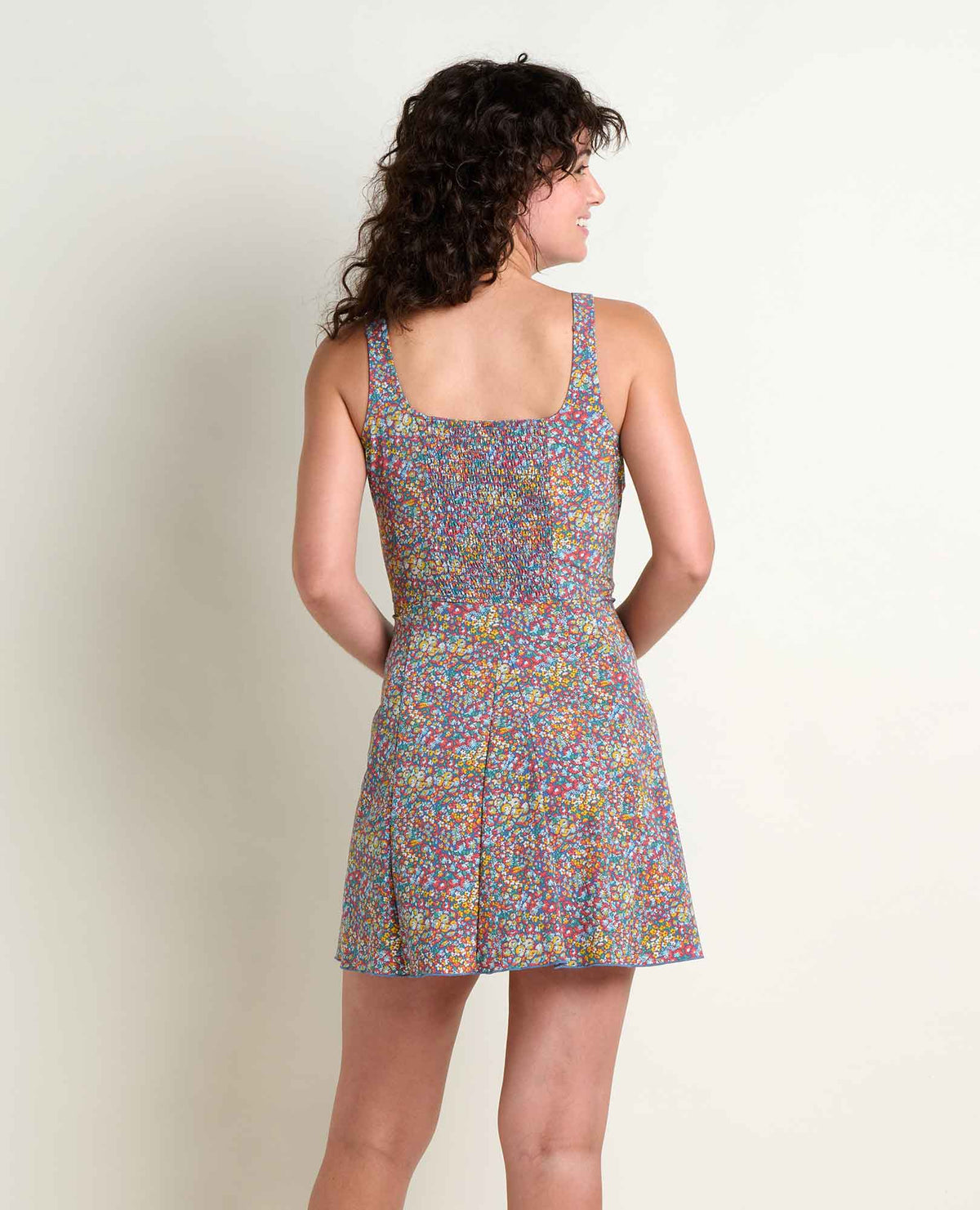 Sunkissed Tank Godet Dress - Quick-Dry Fit & Flare Travel Dress  | Toad&Co Women