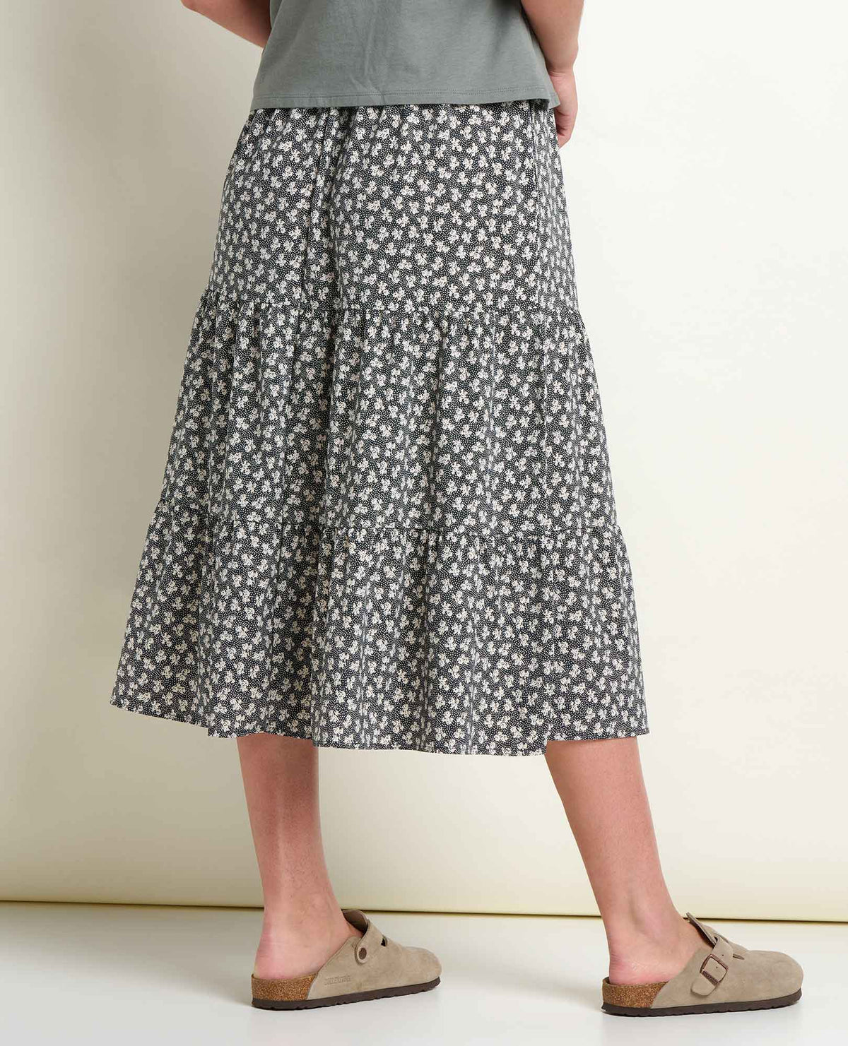 Sunkissed Tiered Midi Skirt - UPF 50+ Travel Skirt - Quick-Dry  | Toad&Co Women