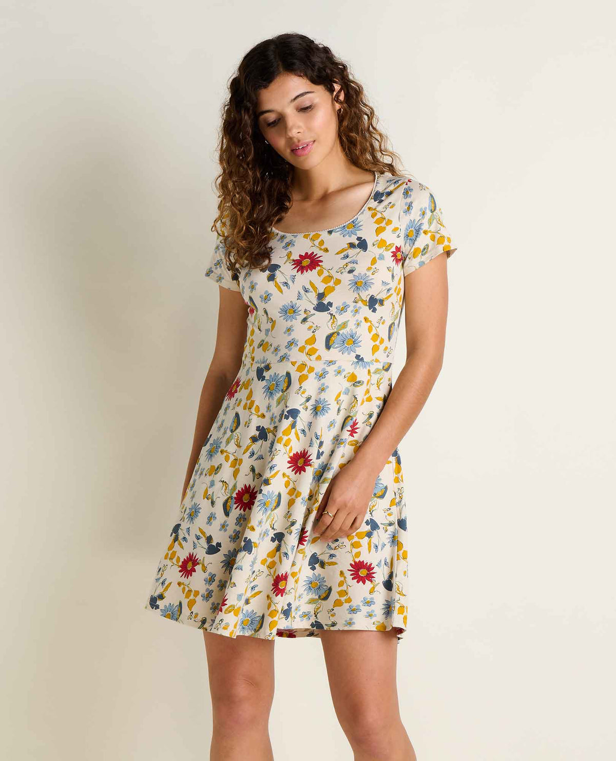 Abele Dress - Fit & Flare Organic Cotton & TENCEL™ Dress  | Toad&Co Women
