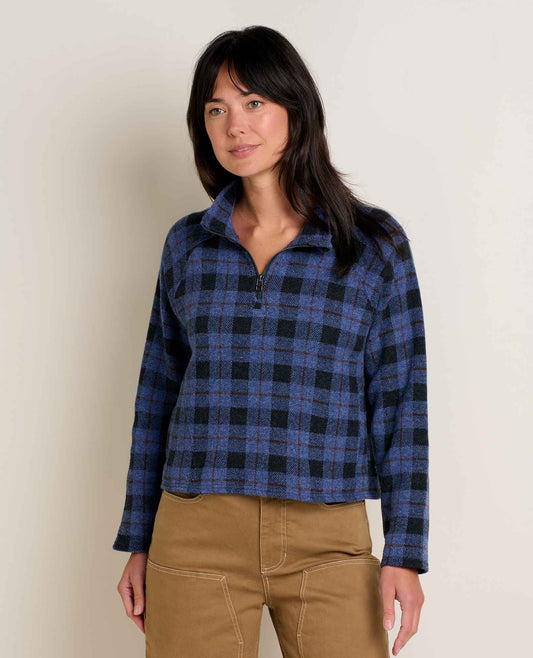 Women's Kennicott Italian Wool Quarter Zip  | Toad&Co Women