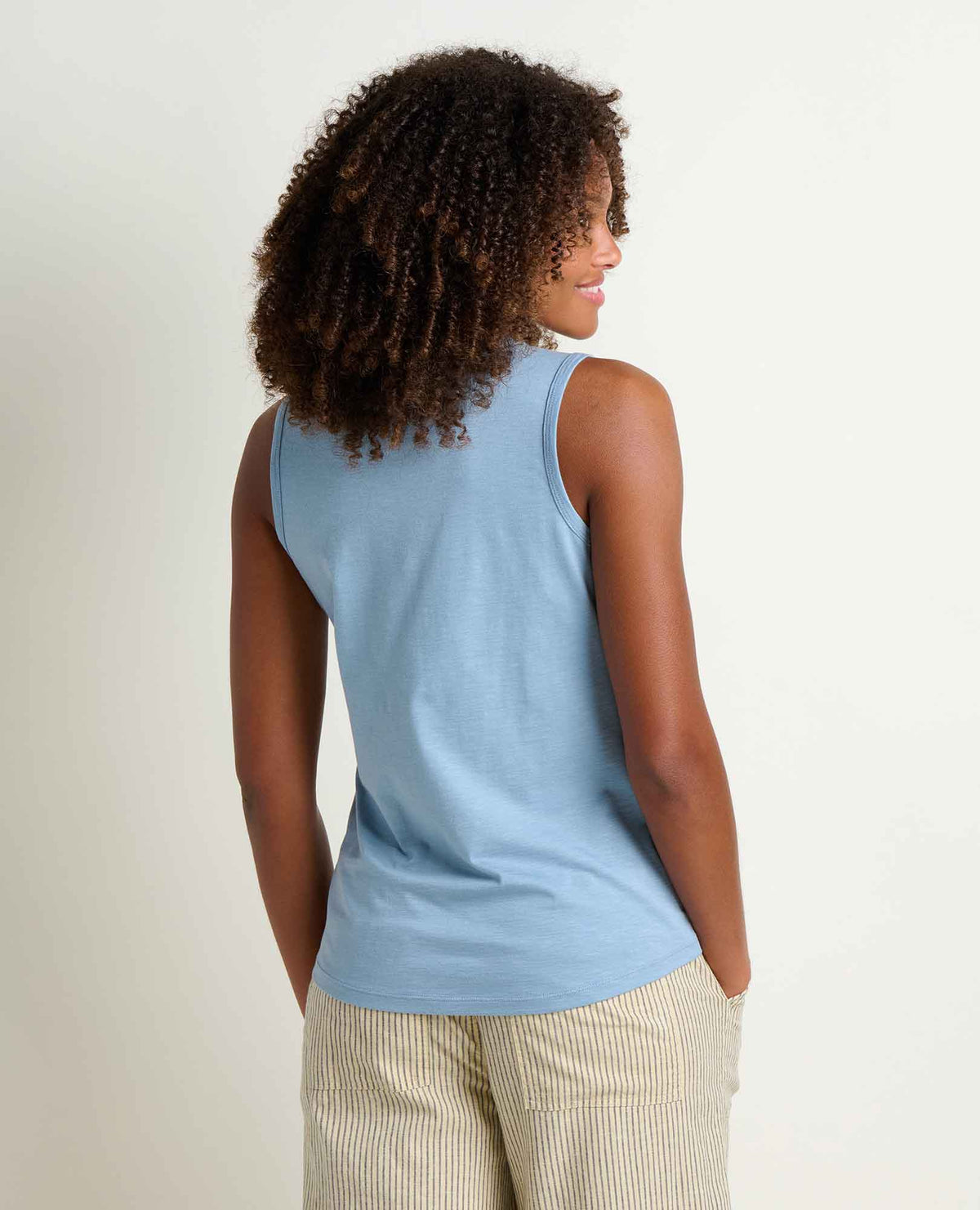 Marley Tank Top - Eco-Friendly, Lightweight & Versatile Weathered Blue | Toad&Co Women