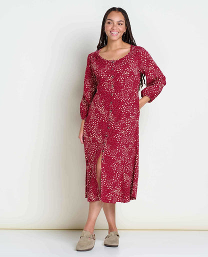 Manzana Organic Cotton Midi Dress  | Toad&Co Women