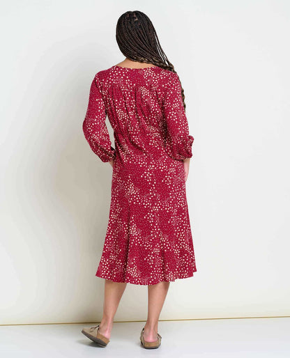Manzana Organic Cotton Midi Dress  | Toad&Co Women