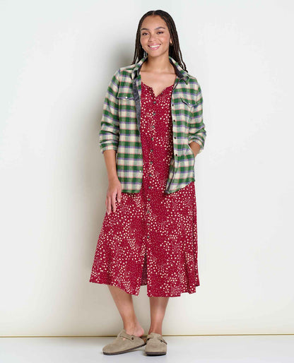 Manzana Organic Cotton Midi Dress  | Toad&Co Women