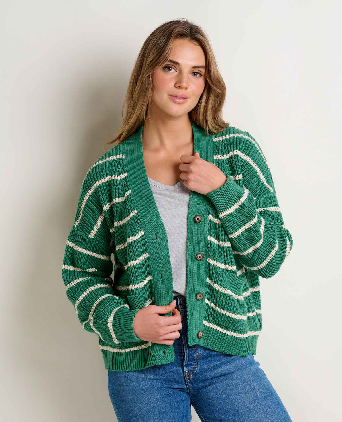 Bianca Oversized Shaker Cardigan - Organic & Recycled Cotton  | Toad&Co Women