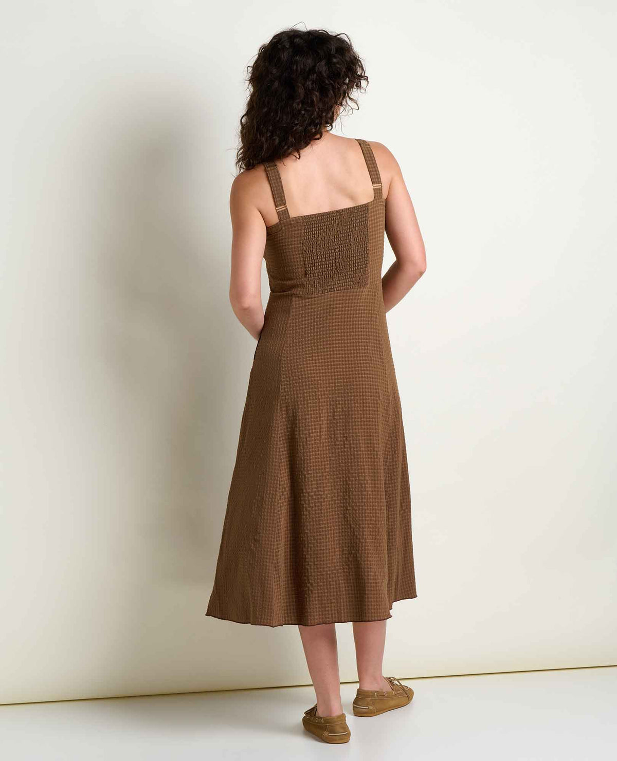 Sunkissed Tank Midi Dress - Quick-Dry Recycled Midi Travel Dress  | Toad&Co Women