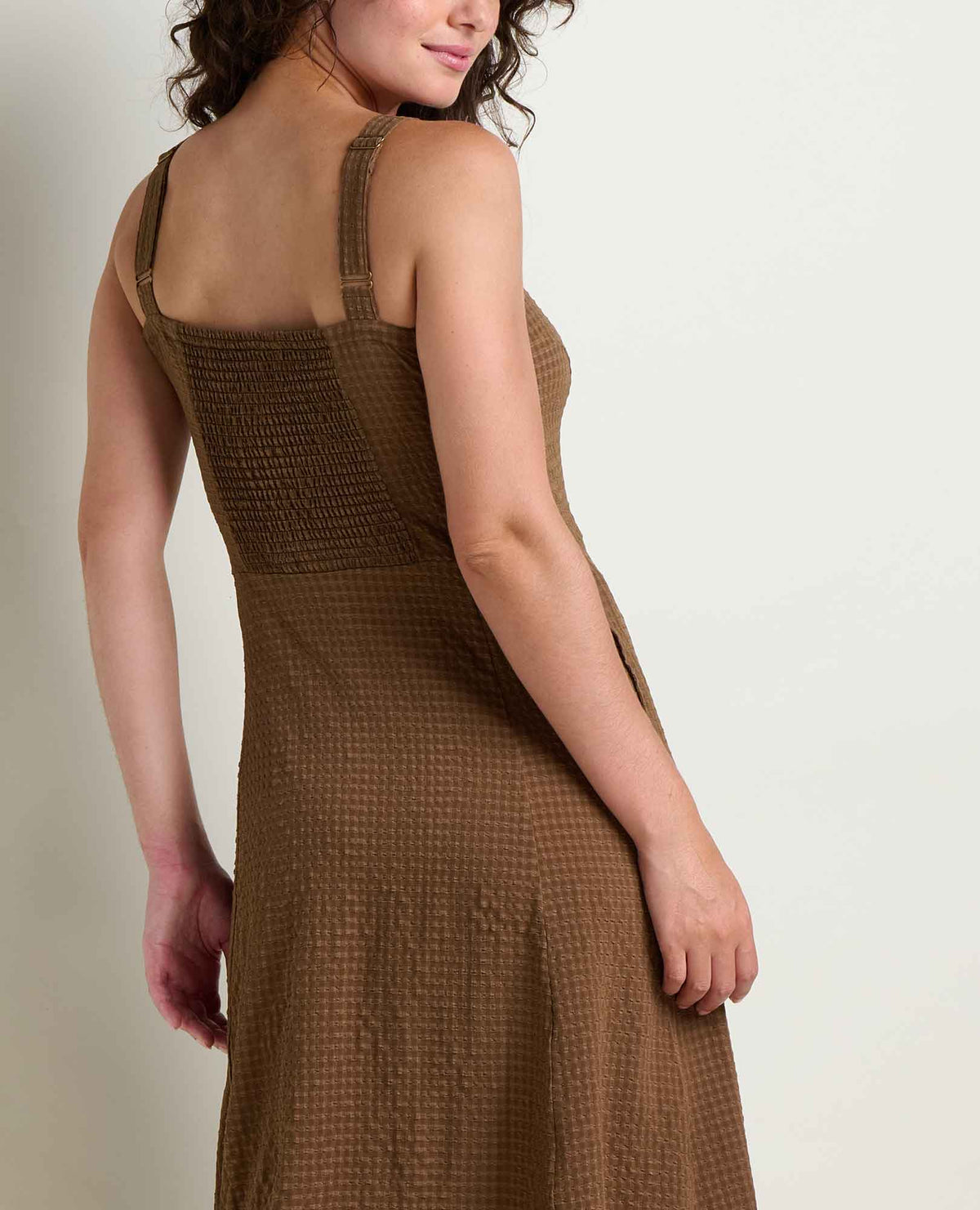 Sunkissed Tank Midi Dress - Quick-Dry Recycled Midi Travel Dress  | Toad&Co Women