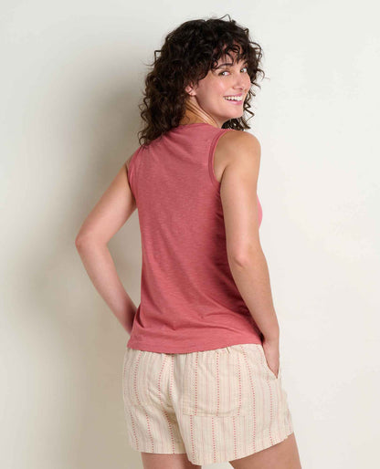 Marley Tank Top - Eco-Friendly, Lightweight & Versatile Dusty Cedar | Toad&Co Women