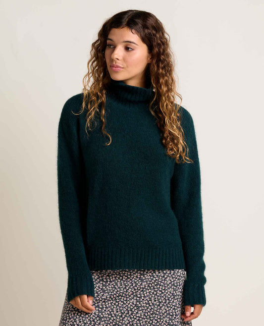 Women's Alpaca Merino Turtleneck Sweater - Cozy & Soft  | Toad&Co Women