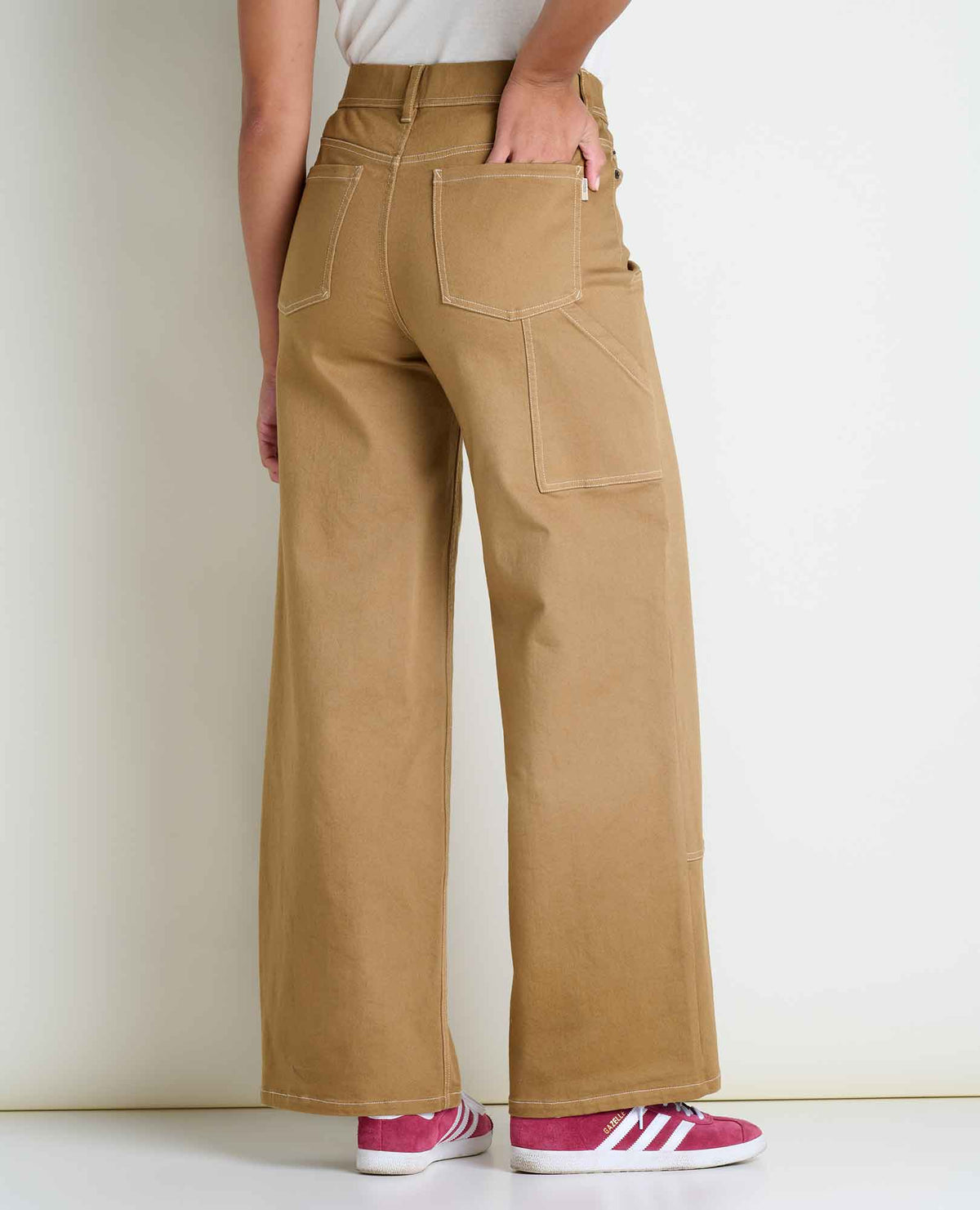 Organic Cotton Wide Leg Utility Denim - Sustainable Jeans by Toad&Co  | Toad&Co Women